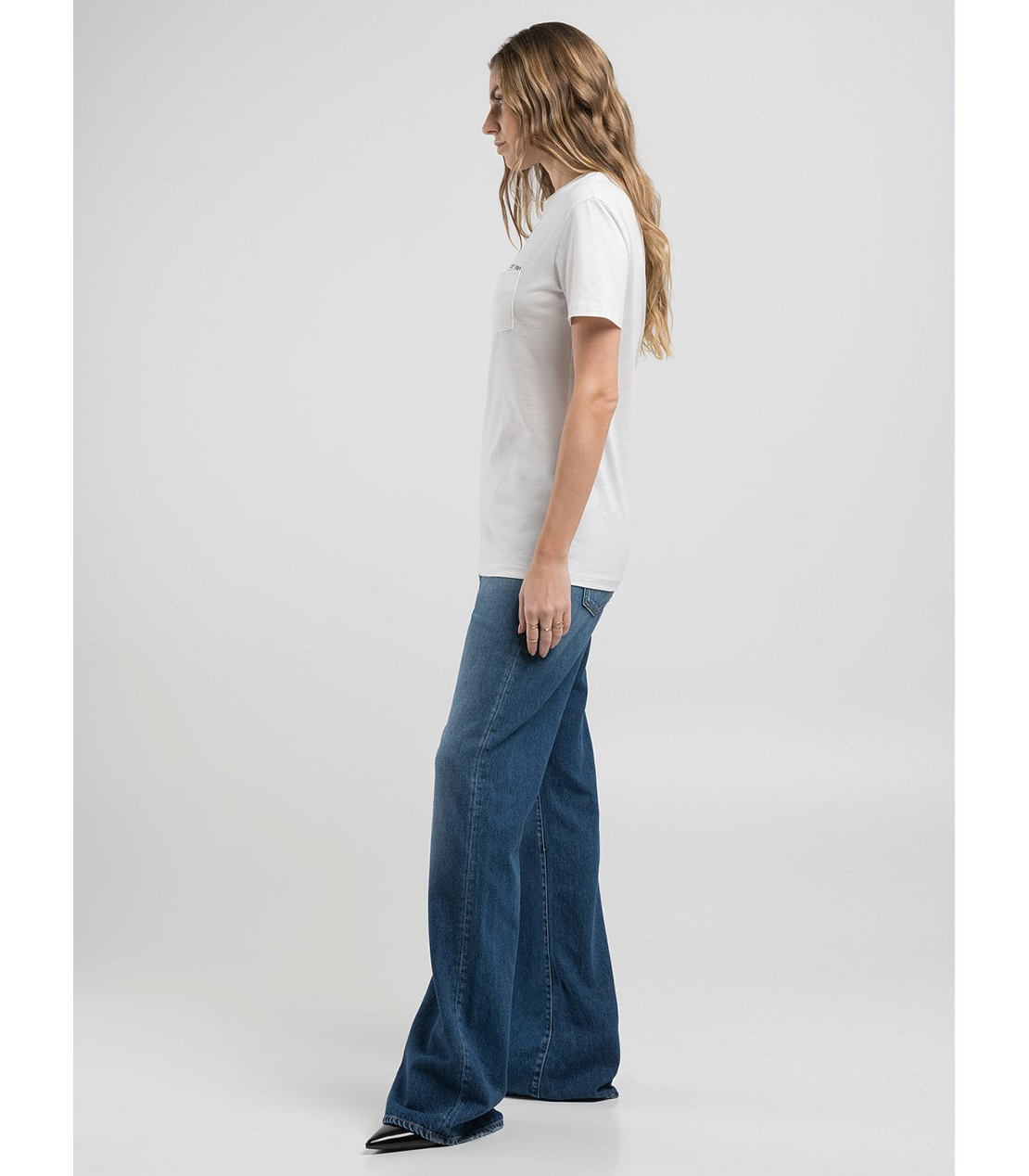 レギュラーフィットコットンジャージーポケットTシャツ 詳細画像 ナチュラルホワイト 6